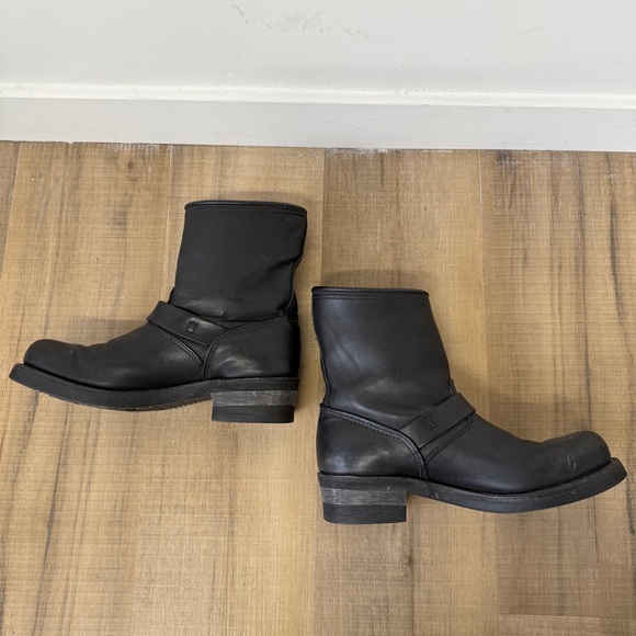 Goodyear Welted Nana Industrial Black Motorcycle Boots Men's Size 8M (see below) - Picture 11 of 14